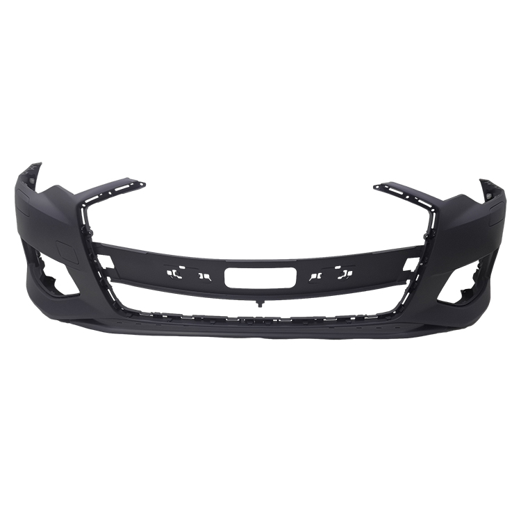 工廠直銷熱賣適配于奧迪A6L C8汽車前保險杠常規版4孔6孔汽車前杠